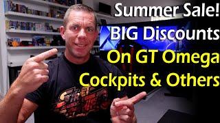 BIG Discounts On GT Omega Cockpits & Other Products! 