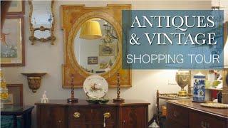 Relaxing Fall Walk through Antique Vintage High End Decor Shop Mall Autumn Home Decorating Ambience