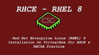 Red Hat Enterprise Linux (RHEL) 8 Installation On VirtualBox for RHCE & RHCSA Practice