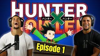 Twins FIRST TIME WATCHING Hunter x Hunter!! | 1x1 REACTION!