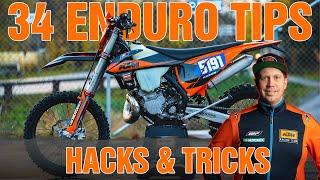 34 EPIC Dirt bike hacks & tricks