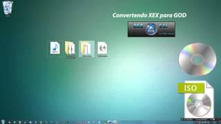 Como Converter  xex para iso (GOD)