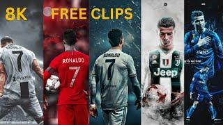 Cristiano Ronaldo | free clips | 4K Ultra HD | clips for editing 