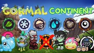 What the Continent was a Gormal island @Demochees