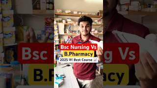 B pharm vs Bsc Nursing?? #minivlog #youtubeshorts #medicalstore #dailyvlog #pharmacy #shorts #doctor