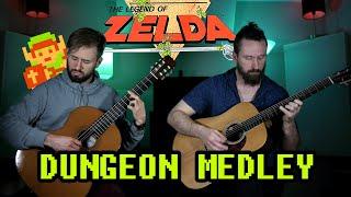 Zelda Dungeon Medley - Acoustic/Classical Guitar Cover - Super Guitar Bros