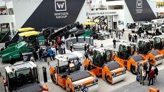 VOGELE & HAMM & WIRTGEN Exhibition (BAUMA Выставка СТТ Russia): Road-Building Machine Спецтехника