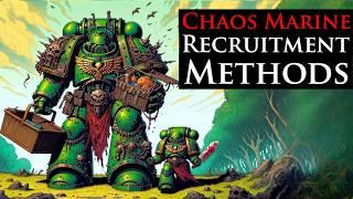 How Chaos Spacemarines are recruiting new legionnaires? l Warhammer 40k Lore