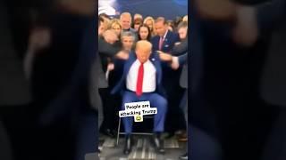 From Hug to Punch – Trump’s Worst Chair Moment! #funny #ai #shorts #trump #comedy #trending#viral