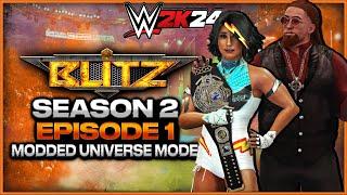 SWW Blitz | WWE 2K24 Modded CAW Universe Mode | S2 Ep. 1 (Season Premiere)