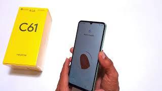 Realme c61 me fingerprint lock kaise lagaye/ realme c61 me fingerprint/ fingerprint sensor