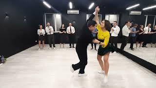 HBC X mas 2021 003 Shag'n'Jill Finals Oleksiy Kravchenko Anna Pastyria 1st place