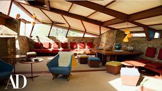 Inside Frank Lloyd Wright’s Design Workshop Built From The Desert | Architectural Digest