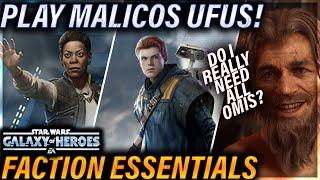 Faction Essentials: CERE/MALICOS UFUs - MODDING, STRATEGY, ZETAS