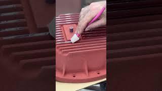 HOW TO: Two color POWDER COATING #howto #youtubeshorts