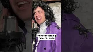 Prince recording “Kiss” in 1986 #prince #80smusic #recording #80ssongs