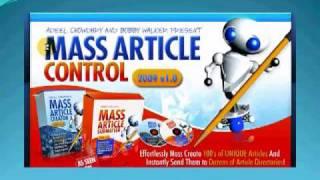 Mass Article Video and submitter Review