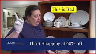 This is Bad! Wedgwood, Vintage Clothes, Chippendale Style & Windsor Chairs - Thrift with me Dr. Lori