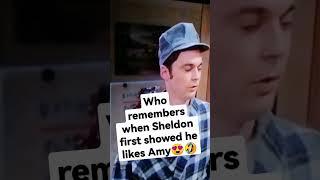 The big bang theory Sheldon always like Amy