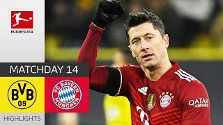 Borussia Dortmund - FC Bayern München 2-3 | Highlights | Matchday 14 – Bundesliga 2021/22