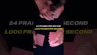 I’ve practiced this move 100 million times over the past 50 years #magic #cards #motivation #slowmo