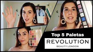 TOP 5 - PALETAS MAKEUP REVOLUTION  rosto e olhos | Rafaela Rocha