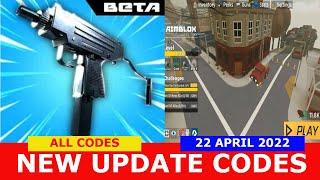 NEW UPDATE CODES [EASTER] ALL CODES! Aimblox BETA ROBLOX | 22 April 2022