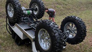 My Son Flipped (wlkntall) My Golf Cart on 35s