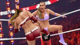 DOMINATION MATCH - Natalya vs Ronda Rousey - WWE2K23
