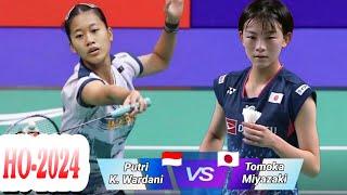 Putri Kusuma Wardani vs Tomoka Miyazaki || SF Hongkong Open 2024