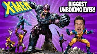 X-MEN vs. SENTINEL Diorama!!! Unboxing the World's Biggest X-Men Statue! XM Studios