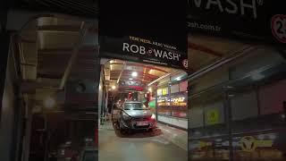 ROBOWASH 360 Smart Otomatik Dokunmasız Araç Yıkama - GECE  #robowash #carwash #touchlesscarwash