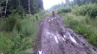 Между лесов по грязи, Enduro, bsej1 le, kayo k1