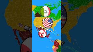 What if Canada  and Mexico  Switch  Places|#countryballs #nutshell #shortsfeed #shorts