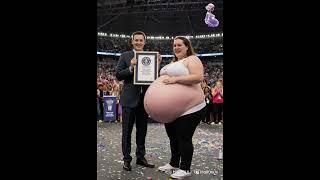 World’s Largest Pregnant Belly?! | Guinness World Record Moment