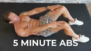 5 Minute Ab Workout | QUICK & EFFECTIVE!