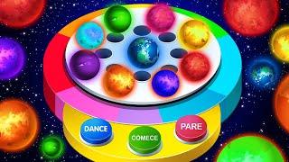 Dancing Planets |  Learn Colors For Kids | Learning Video For Toddlers