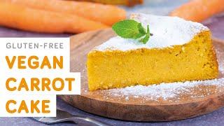 Gluten-free vegan carrot cake - easy recipe