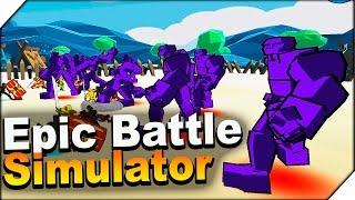 Epic Battle Simulator  СИМУЛЯТОР ЭПИЧНОЙ БИТВЫ НА АНДРОИД