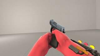 [SFM] Pistol animation test ver.2