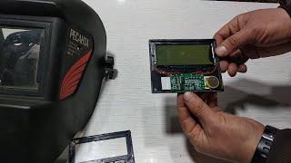 Ремонт сварочной маски хамелеон Ресанта, больше не тормозит. chameleon welding mask repair