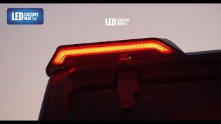 Jeep Wrangler JL High Mount Brake Lights with Turn Signals Installation Guide  | LED Factory Mart