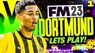 FM23 BETA! | Dortmund | Part 1: REPLACING HAALAND! | Football Manager 2023 Let's Play