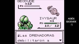 INCREÍBLE: Un Ivysaur de Nivel 1 vence a Brock - Pokémon Azul (con comentario)