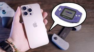 My iPhone 𝑰𝑺 a Gaming Handheld