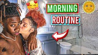 MORNING ROUTINE WITH ME AND MY GIRLFRIEND ️