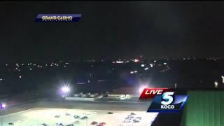 UFO caught on Live TV flying over Oklahoma City