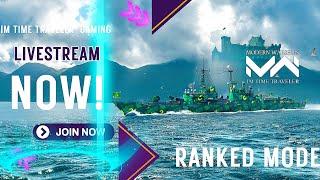 Let's play Modern Warships Ranked on Live! @ImTimeTravelerGod