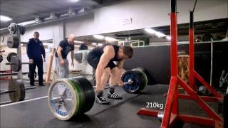 Today's training - Deadlift - Max 2.2.2015 Dmitrij Jakovlev