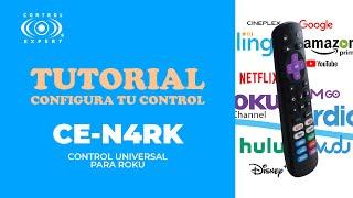 Configura tu Control Remoto CE-N4RK Fácilmente